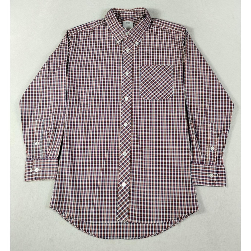 Visvim Shirt Mens XS Size 1 Multicolor Plaid Long Sleeve Made In Japan Casual